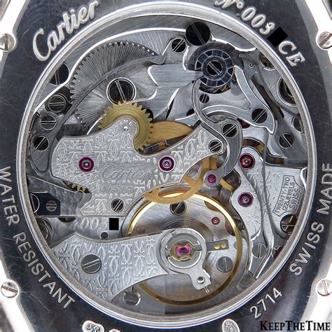 cartier watch movements